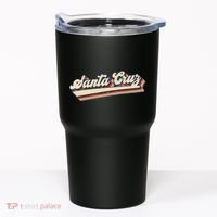 Retro Santa Cruz California Saying Surfer Tumbler thumb 0