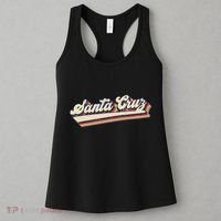Retro Santa Cruz California Saying Surfer Women's Tank Top thumb 3