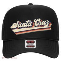 Retro Santa Cruz California Saying Surfer Hat thumb 0