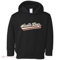 Retro Santa Cruz California Saying Surfer Toddler Hoodie thumb 0