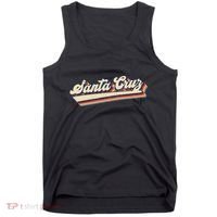 Retro Santa Cruz California Saying Surfer Tank Top thumb 0