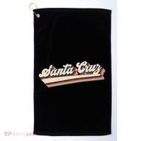 Retro Santa Cruz California Saying Surfer Golf Towel thumb 0