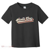 Retro Santa Cruz California Saying Surfer Toddler T-Shirt thumb 0