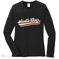 Retro Santa Cruz California Saying Surfer Women's Long Sleeve Shirt thumb 0