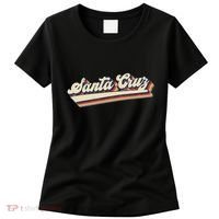Retro Santa Cruz California Saying Surfer Women's T-Shirt thumb 0
