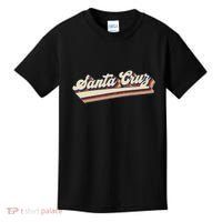 Retro Santa Cruz California Saying Surfer Kids T-Shirt thumb 0