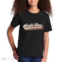 Retro Santa Cruz California Saying Surfer Kids T-Shirt thumb 2