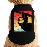 Retro Sloth Cute Sloth Lover Sloth Doggie Tank thumb 0
