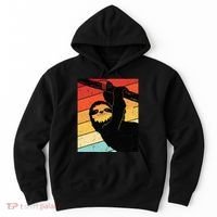 Retro Sloth Cute Sloth Lover Sloth Hoodie thumb 0