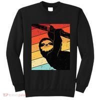 Retro Sloth Cute Sloth Lover Sloth Sweatshirt thumb 0