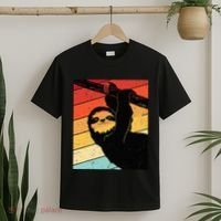 Retro Sloth Cute Sloth Lover Sloth T-Shirt thumb 2