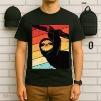 Retro Sloth Cute Sloth Lover Sloth T-Shirt thumb 6