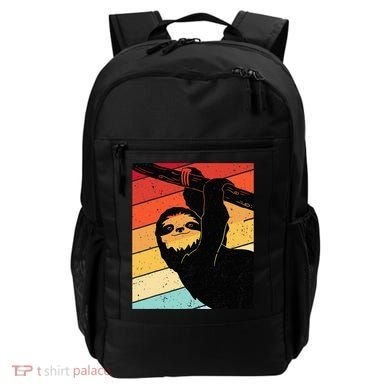 Retro Sloth Cute Sloth Lover Sloth Backpack