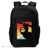 Retro Sloth Cute Sloth Lover Sloth Backpack thumb 0