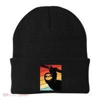 Retro Sloth Cute Sloth Lover Sloth Beanie thumb 0