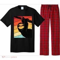 Retro Sloth Cute Sloth Lover Sloth Pajama Set thumb 0
