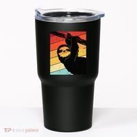Retro Sloth Cute Sloth Lover Sloth Tumbler thumb 0