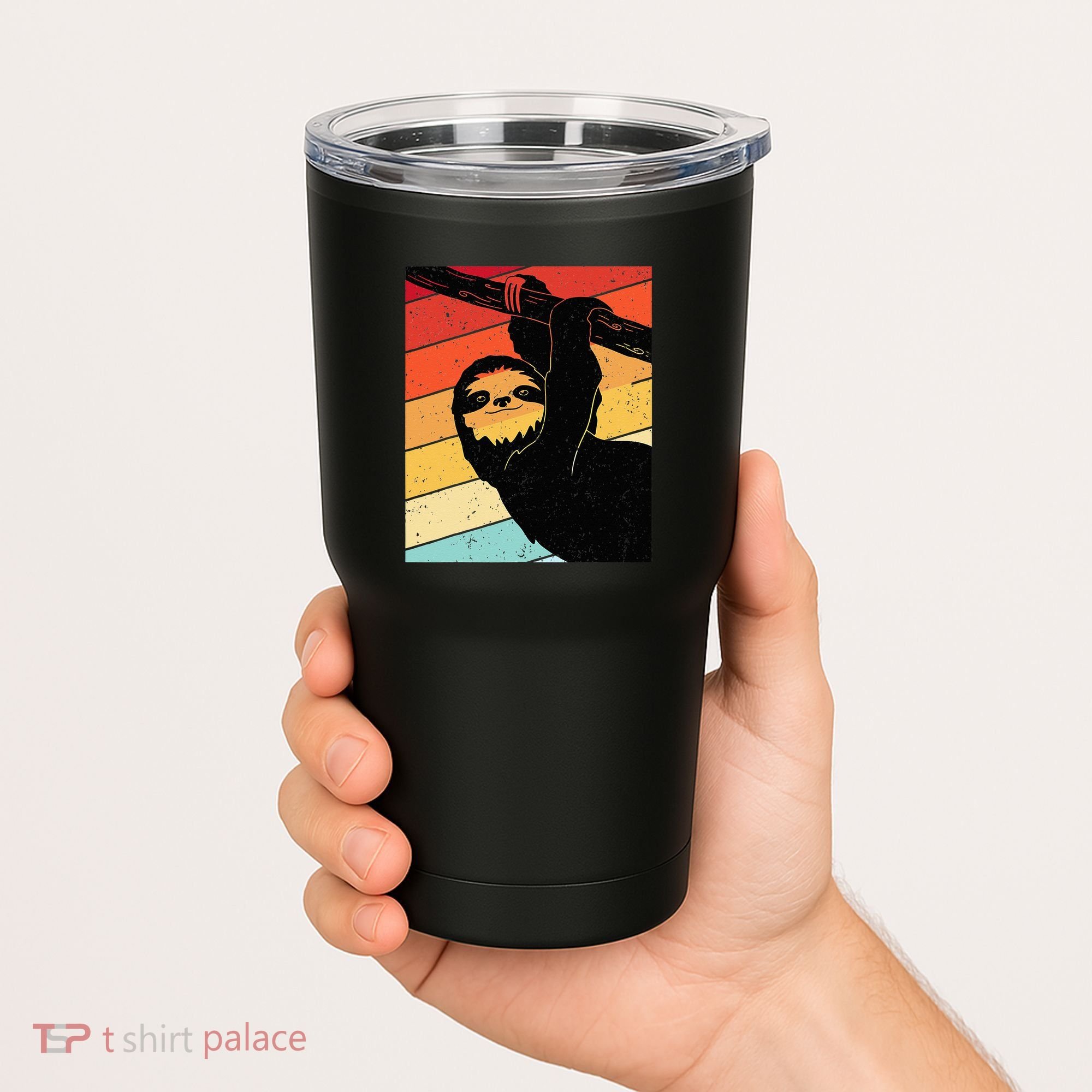 Retro Sloth Cute Sloth Lover Sloth Tumbler