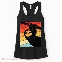 Retro Sloth Cute Sloth Lover Sloth Women's Tank Top thumb 0