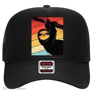 Retro Sloth Cute Sloth Lover Sloth Hat