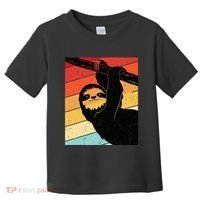 Retro Sloth Cute Sloth Lover Sloth Toddler T-Shirt thumb 0