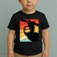 Retro Sloth Cute Sloth Lover Sloth Toddler T-Shirt thumb 2