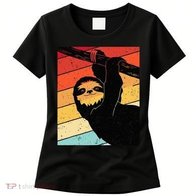 Retro Sloth Cute Sloth Lover Sloth Women's T-Shirt