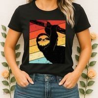 Retro Sloth Cute Sloth Lover Sloth Women's T-Shirt thumb 2