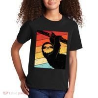 Retro Sloth Cute Sloth Lover Sloth Kids T-Shirt thumb 2