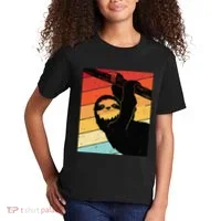 Retro Sloth Cute Sloth Lover Sloth Kids T-Shirt thumb 2