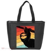 Retro Sloth Cute Sloth Lover Sloth Tote Bag thumb 0