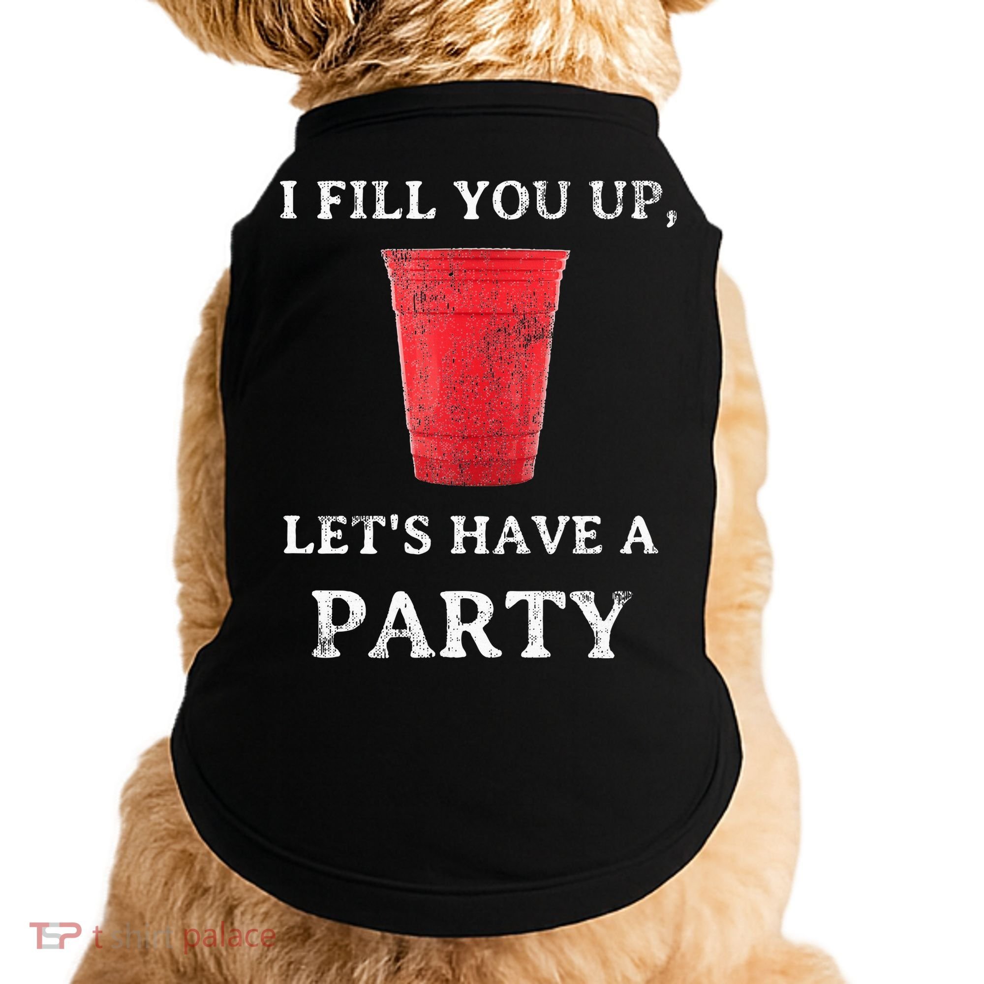 Red Solo Cup Summer Drinking Song Party Doggie Tank