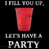 Red Solo Cup Summer Drinking Song Party Coaster thumb 2