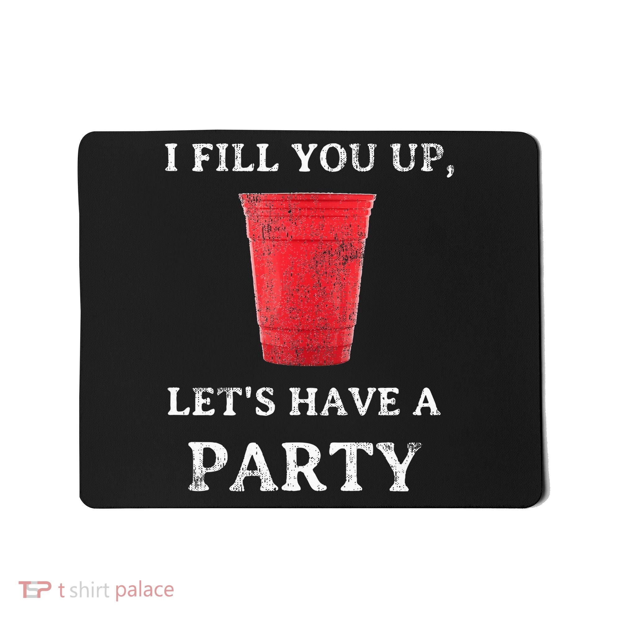 Red Solo Cup Summer Drinking Song Party Mousepad