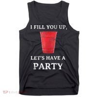 Red Solo Cup Summer Drinking Song Party Tank Top thumb 0