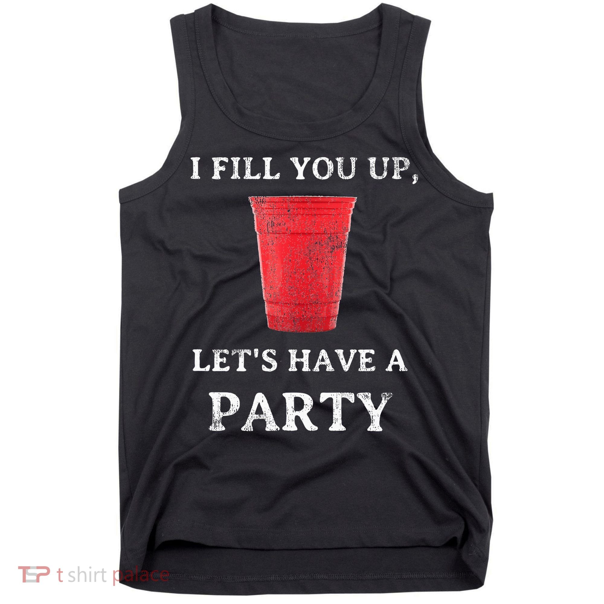 Red Solo Cup Summer Drinking Song Party Tank Top