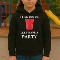 Red Solo Cup Summer Drinking Song Party Kids Hoodie thumb 3