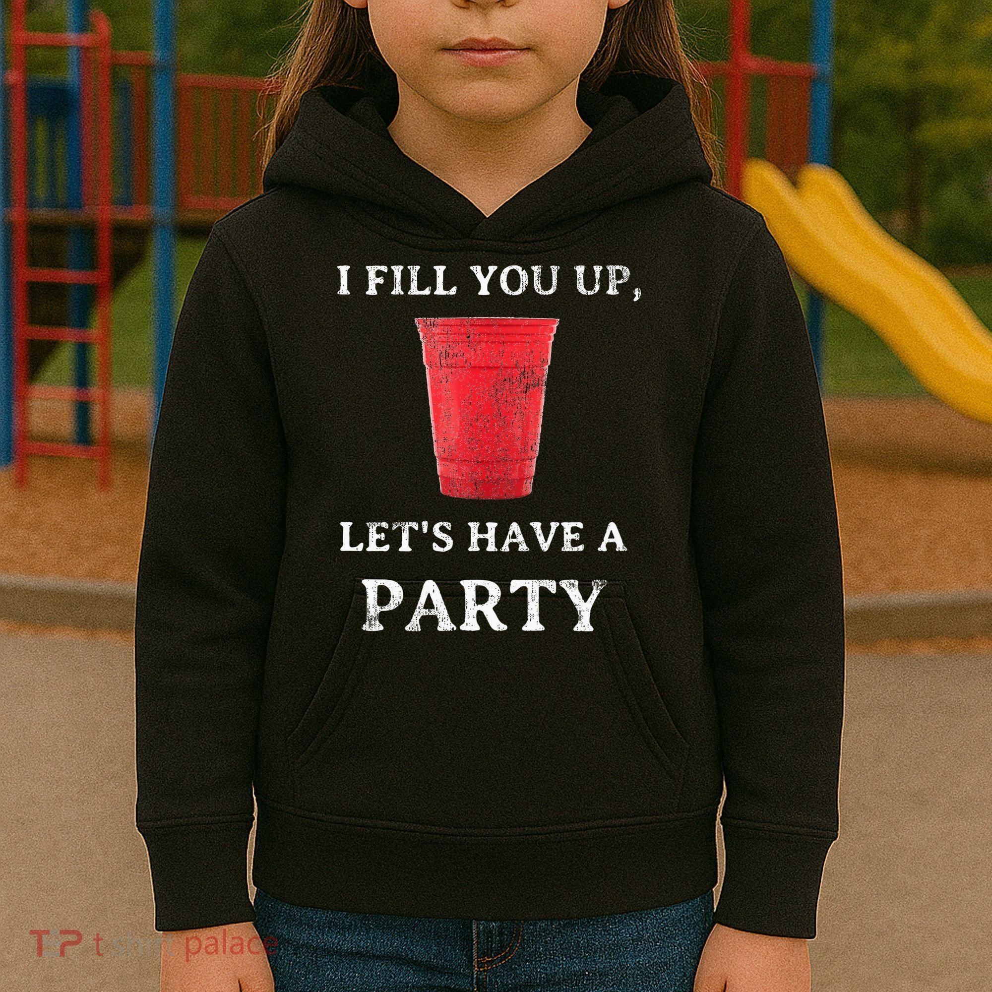 Red Solo Cup Summer Drinking Song Party Kids Hoodie
