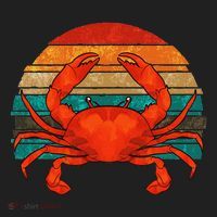 Retro Seafood Crab Lover Crabbing Sea Animal Crab Women's Sweatshirt thumb 2
