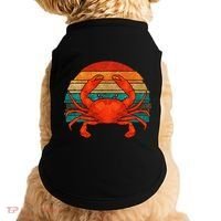 Retro Seafood Crab Lover Crabbing Sea Animal Crab Doggie Tank thumb 0