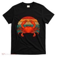 Retro Seafood Crab Lover Crabbing Sea Animal Crab T-Shirt thumb 0