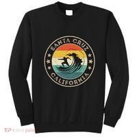 Retro Santa Cruz California Surfing Santa Cruz Sweatshirt thumb 0