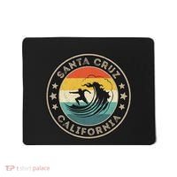 Retro Santa Cruz California Surfing Santa Cruz Mousepad thumb 0