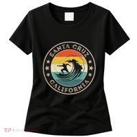 Retro Santa Cruz California Surfing Santa Cruz Women's T-Shirt thumb 0