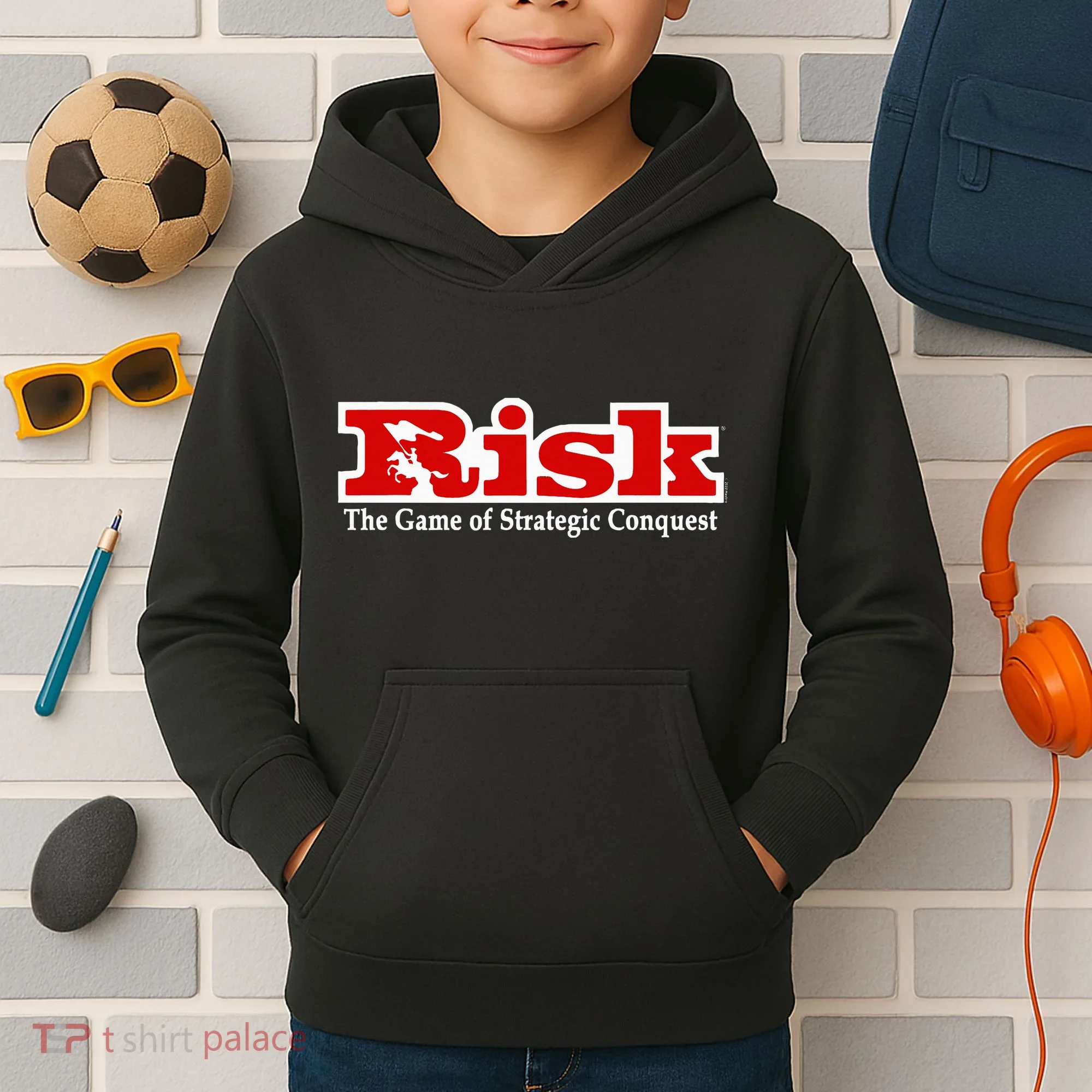 Risk Strategic Conquest Kids Hoodie