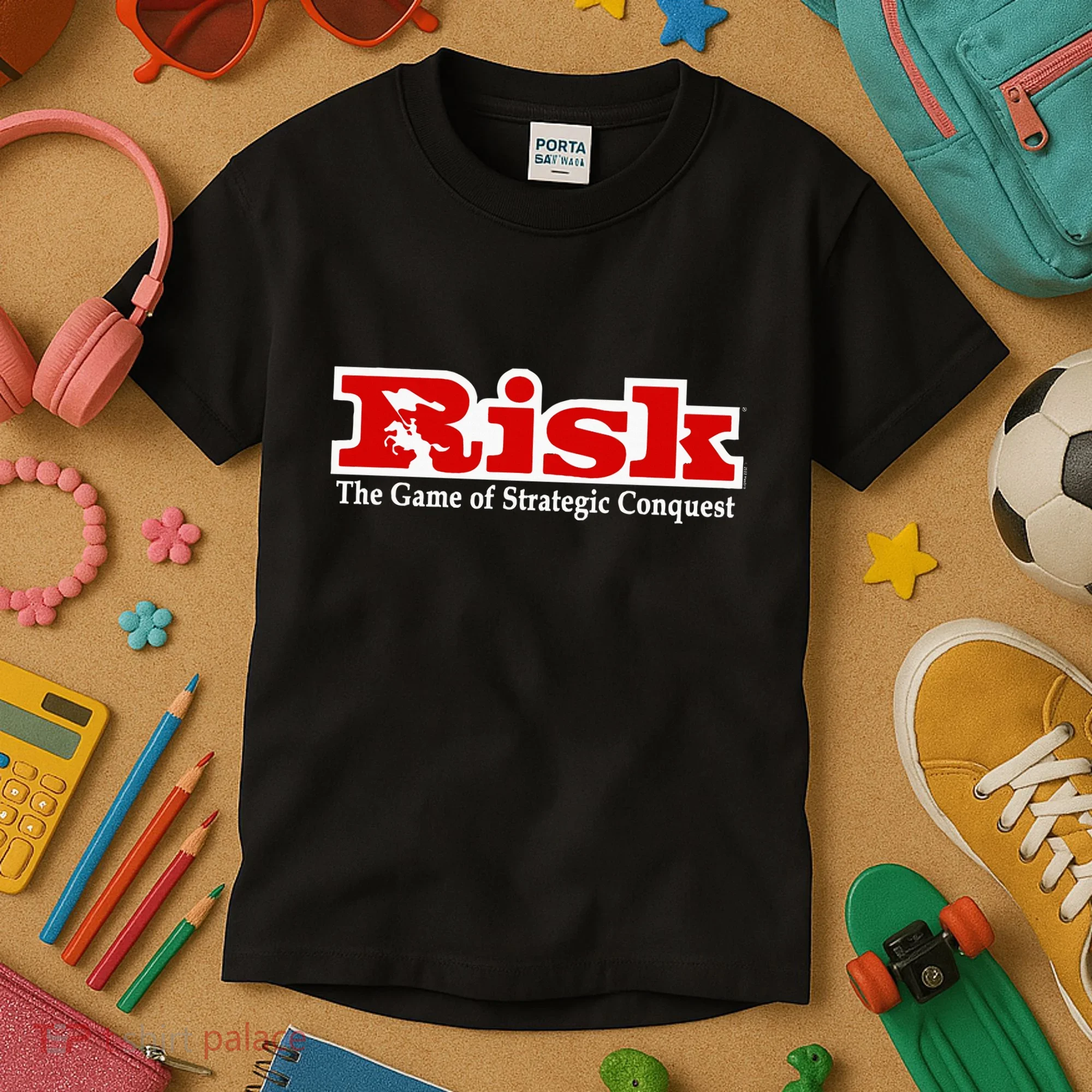 Risk Strategic Conquest Kids T-Shirt
