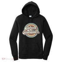 Retro School Counselor Back To School Teacher Squad Crew Women's Hoodie thumb 0