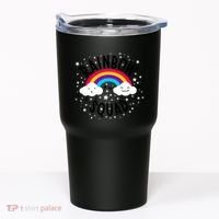 Rainbow Squad Cute Funny Cloud Sky Stars Tumbler thumb 0