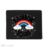 Rainbow Squad Cute Funny Cloud Sky Stars Mousepad thumb 0
