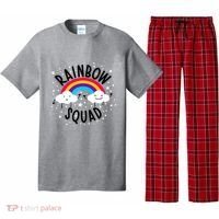 Rainbow Squad Cute Funny Cloud Sky Stars Pajama Set thumb 0
